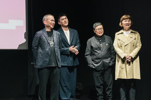 'A Foggy Tale' director Chen Yu-hsun, actor Will Or and producers Yeh Jufeng and Lee Lieh